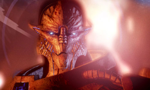 Side note, Saren and the Geth would be an AWESOME Mass Effect themed band.